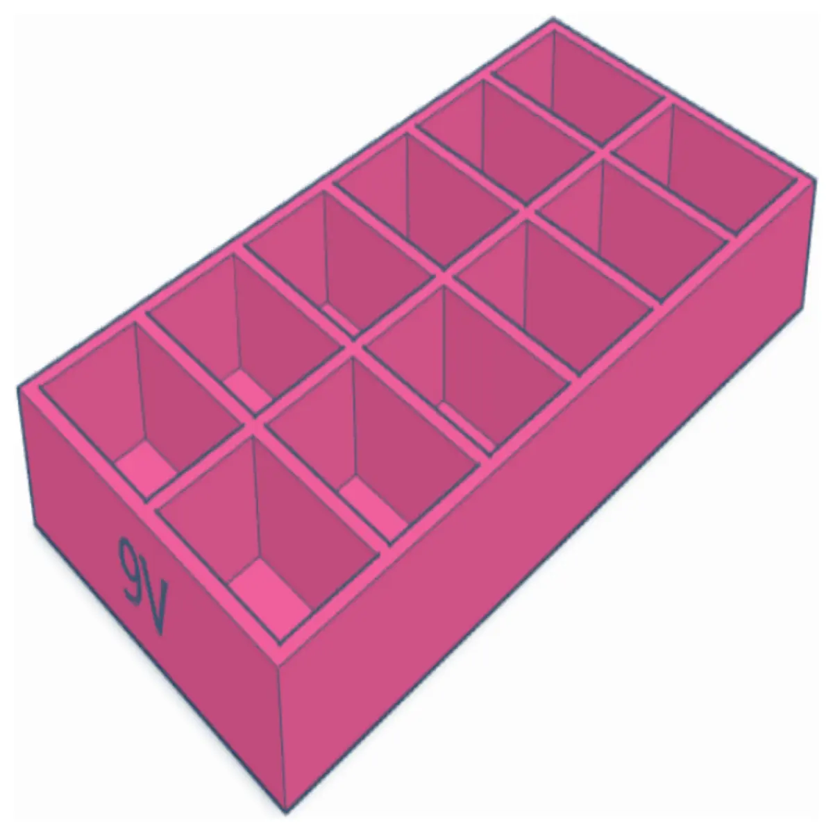 9v battery holder snap connector with wires for electronics projects