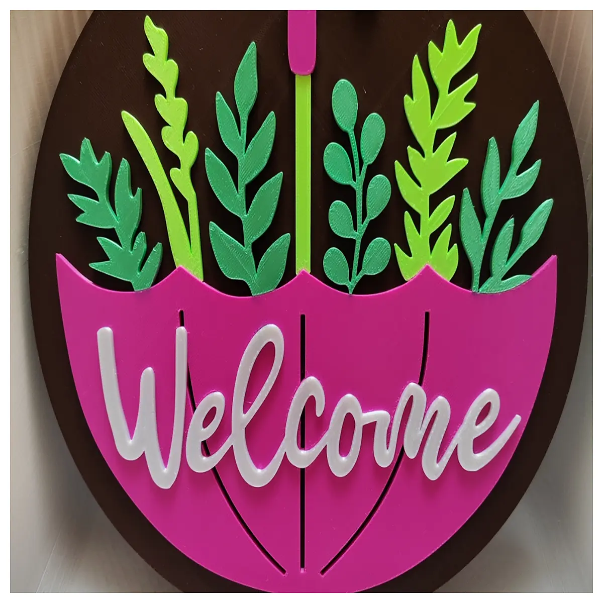 umbrella door sign holder outdoor waterproof hanging plaque for guests