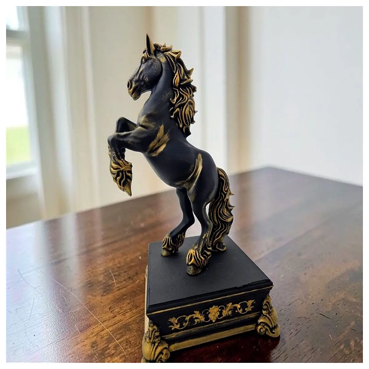 horse statue for home decor bronze horse figurine equestrian art sculpture garden horse ornament animal statue