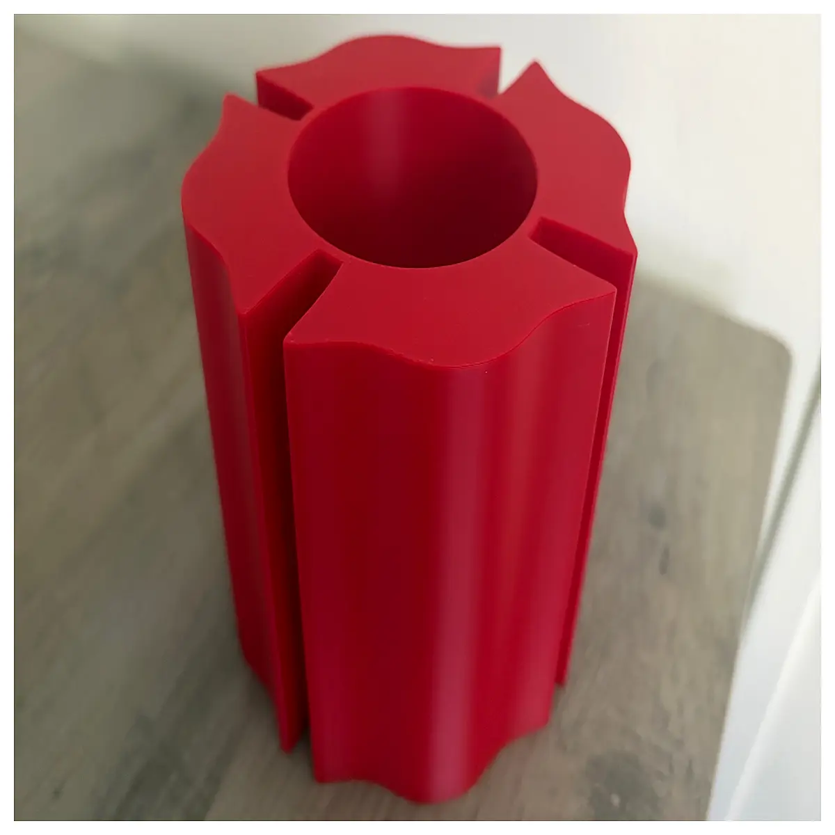 maltese cross pen holder desk organizer metal stationery cup for office home