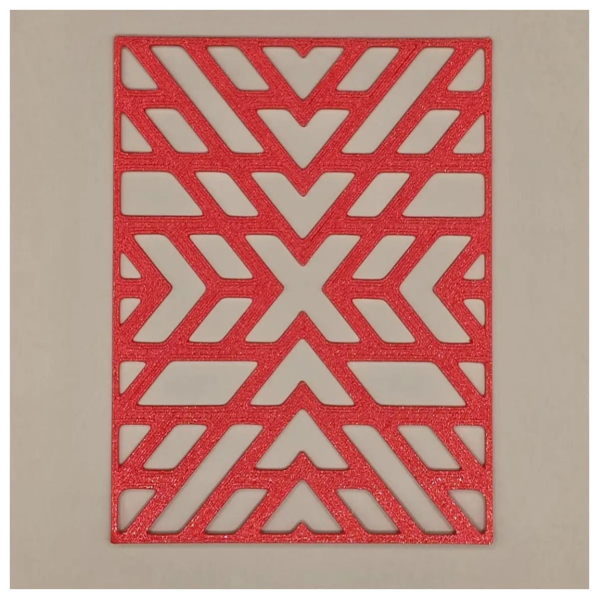 geometric cutout mesh pattern fabric for modern fashion design