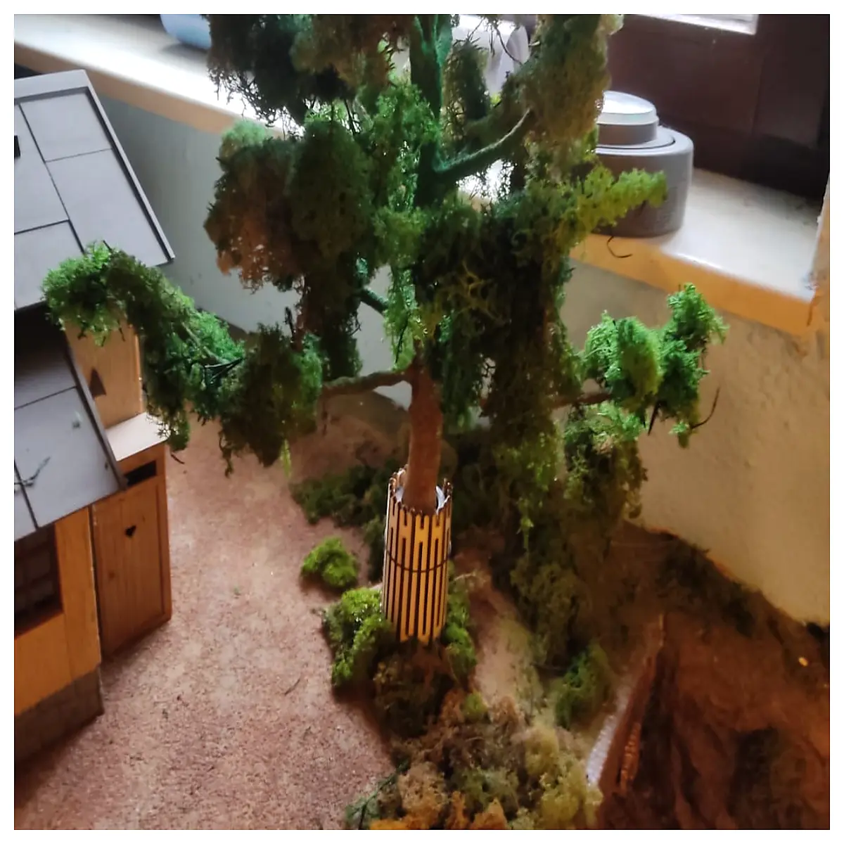 wooden tree stands for train scenery layout trees diorama accessories