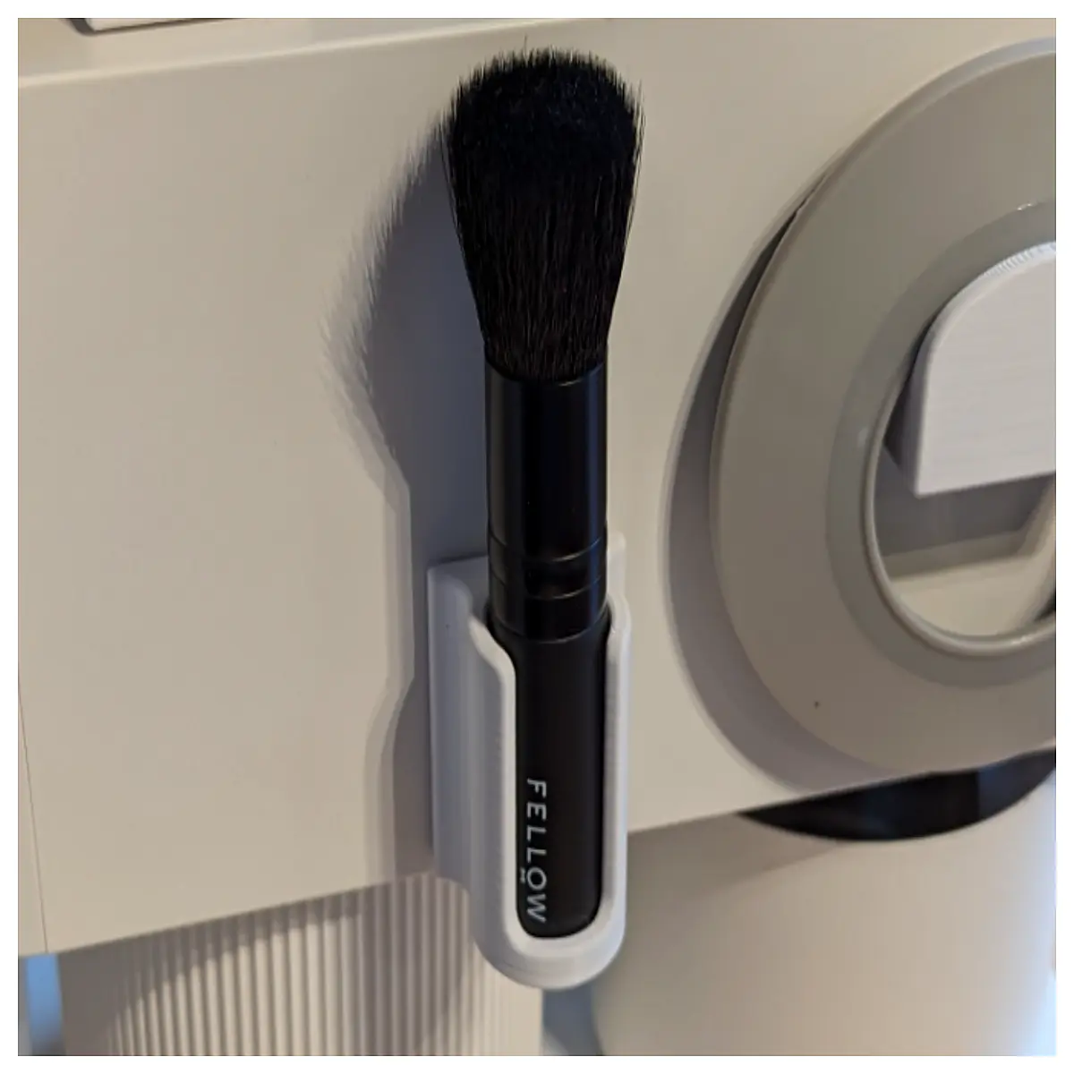 parametric rdt brush bottle holder mount for lab equipment storage organization