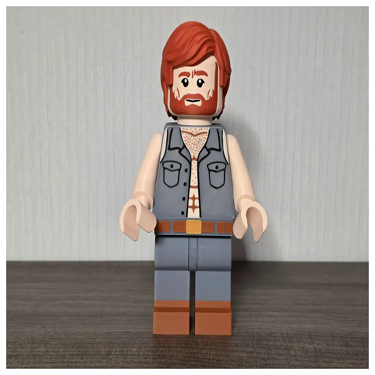 chuck norris tribute rest statue 21cm figurine collectible home decor men