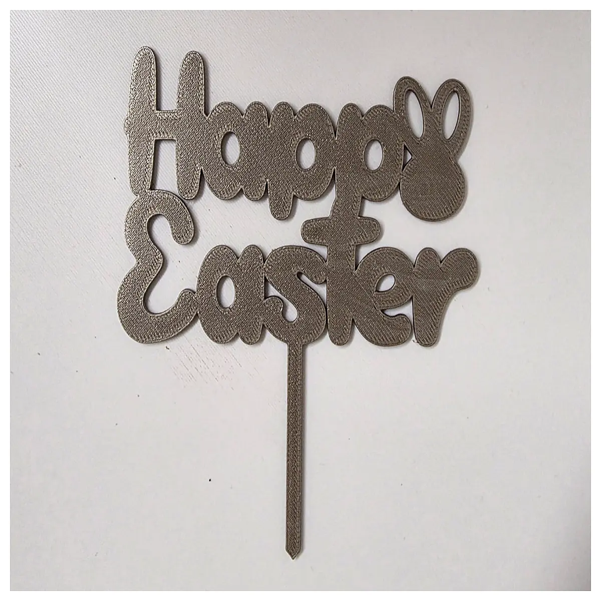 cute bunny and chick spring easter cake toppers for baking diy party supplies