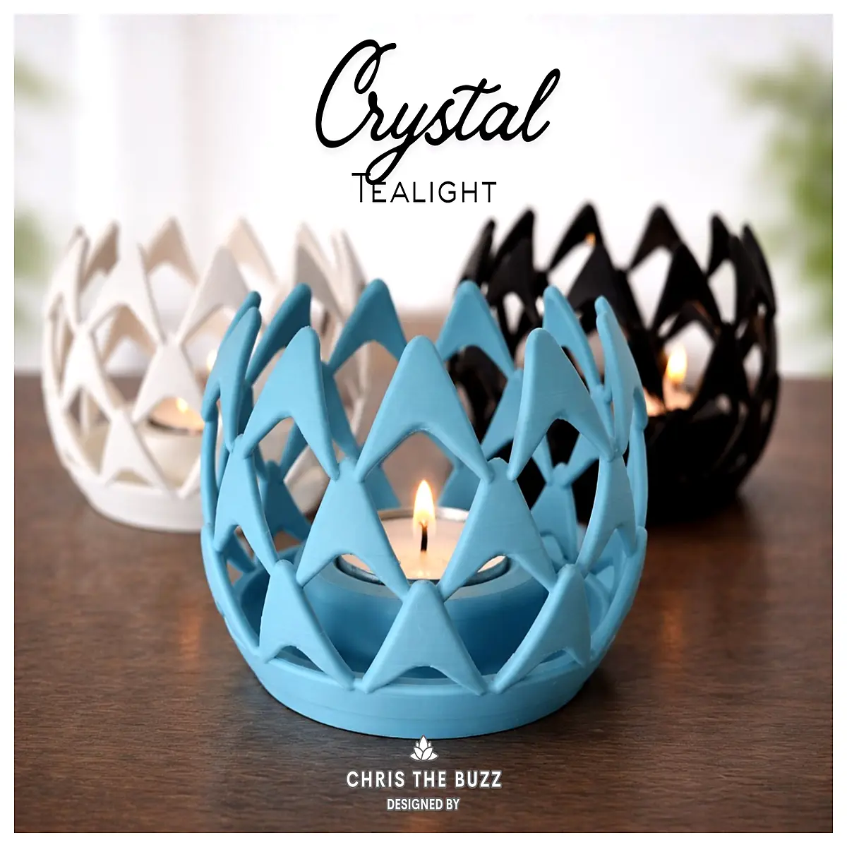 crystal candle holder romantic table centerpiece wedding decor