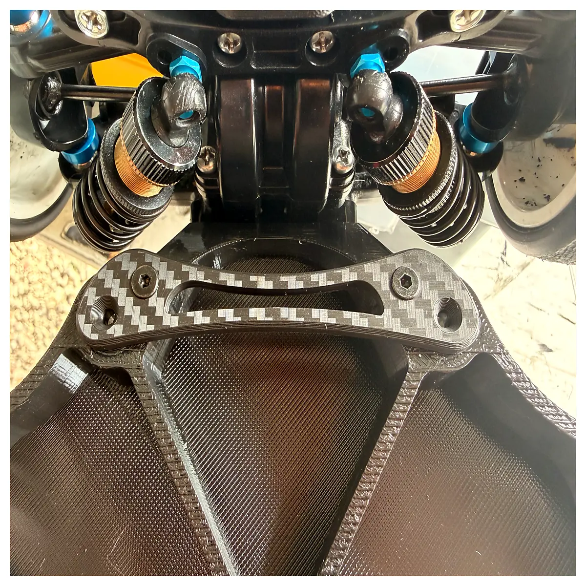 tt 02 chassis front rear bumper stopper shock absorber guard replacement parts rc car off road accessories