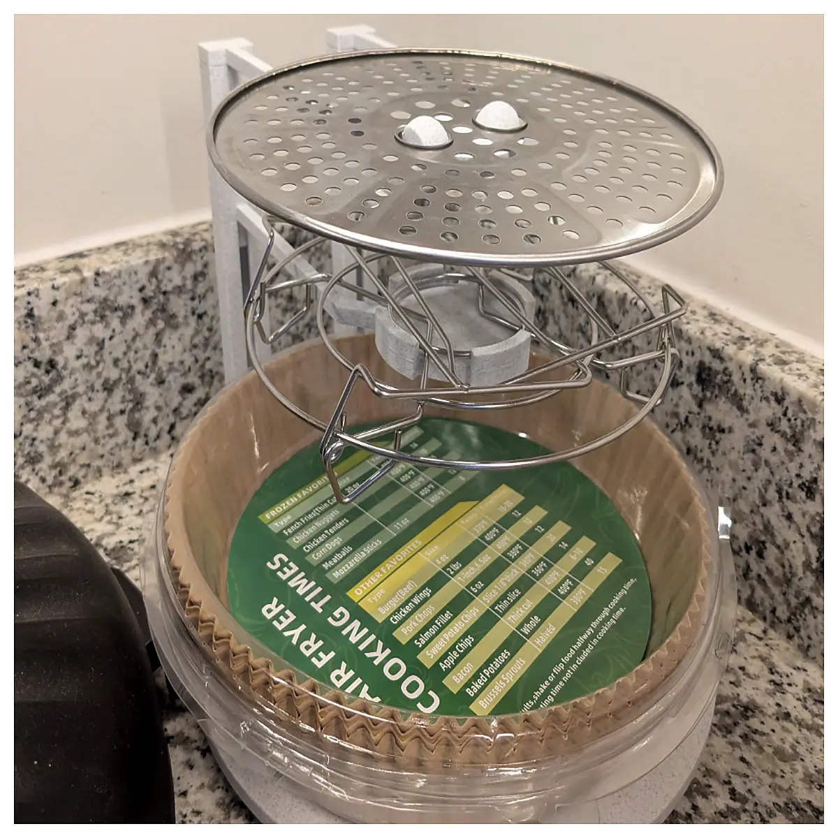instant pot duo stainless steel accessory rack organizer for pressure cooker accessories storage