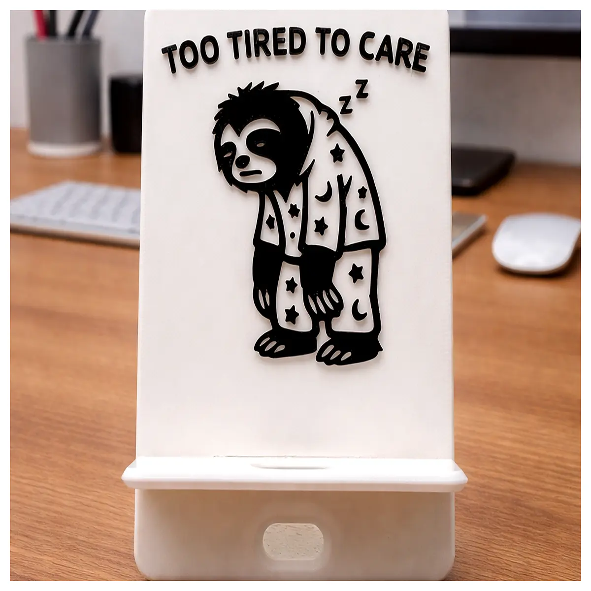 funny phone holder for bed lazy hands video watching