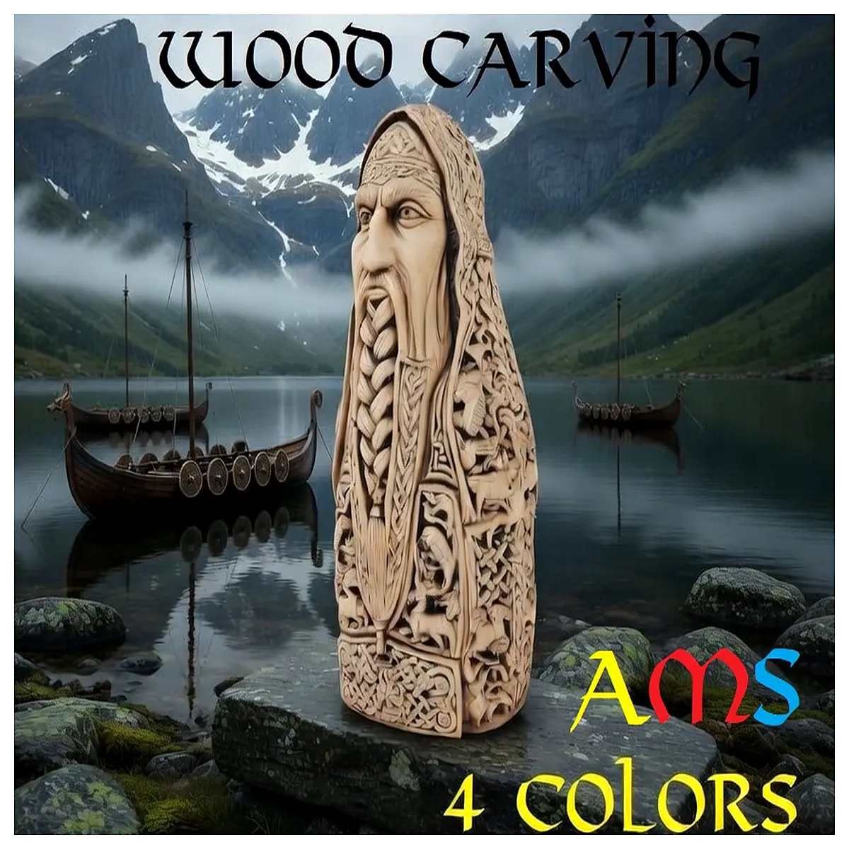 age wood carving historical artifact decor