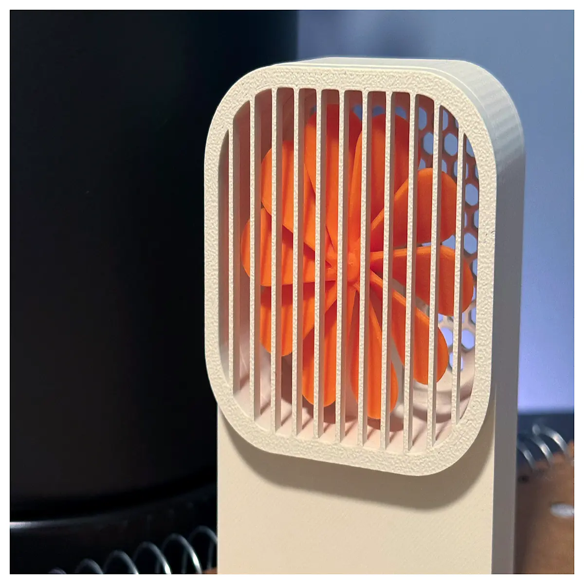 mini desk for office portable personal cooling gadget quiet usb table with adjustable speed