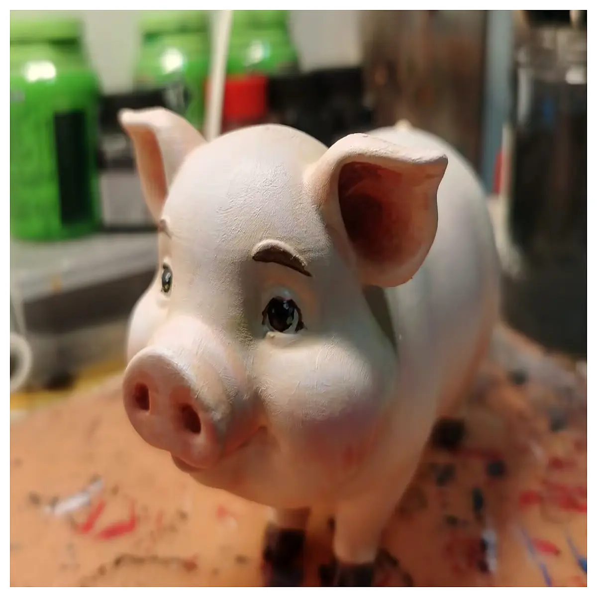 cute chubby pig plush toy for kids funny cartoon animal stuffed animal bedding companion