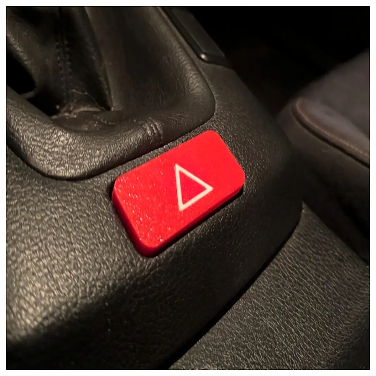 e36 hazard flasher switch cover trim button replacement part 32411097581