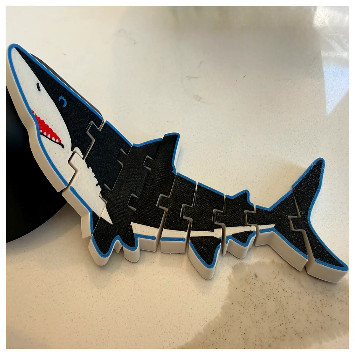 articulated shark toy realistic movable joints for kids educational marine biology collectible figure