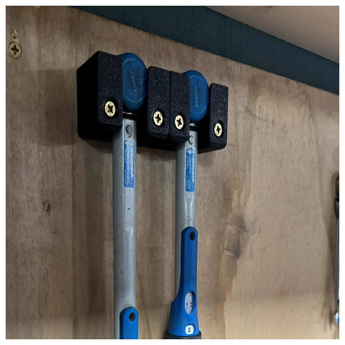 smart ratchet wrench holder magnetic tool organizer garage storage rack duty