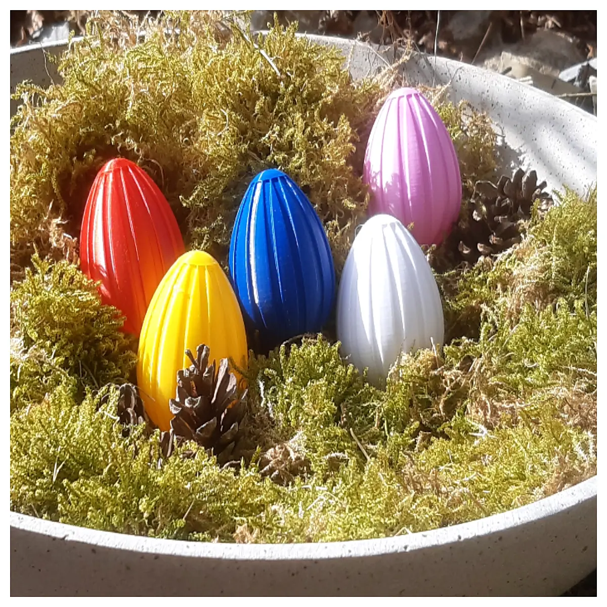 large print easter eggs bulk plastic for kids party favors
