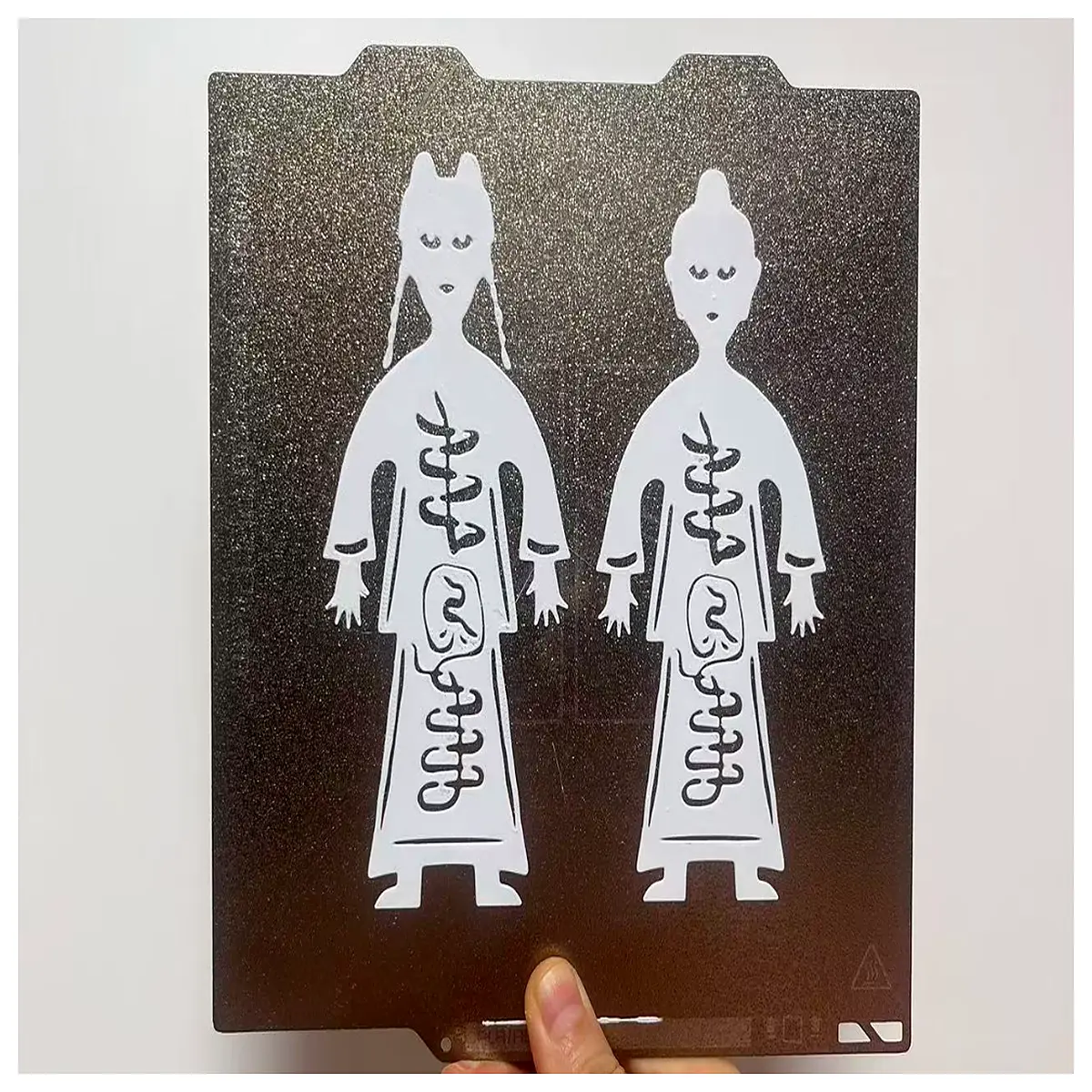 yue qiluo paper doll cosplay prop horror movie ghost girl costume accessory