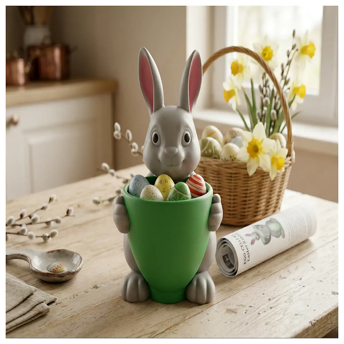 cute bunny egg shaped bowl for kids meal prep soft silicone baby feeding dish with suction base