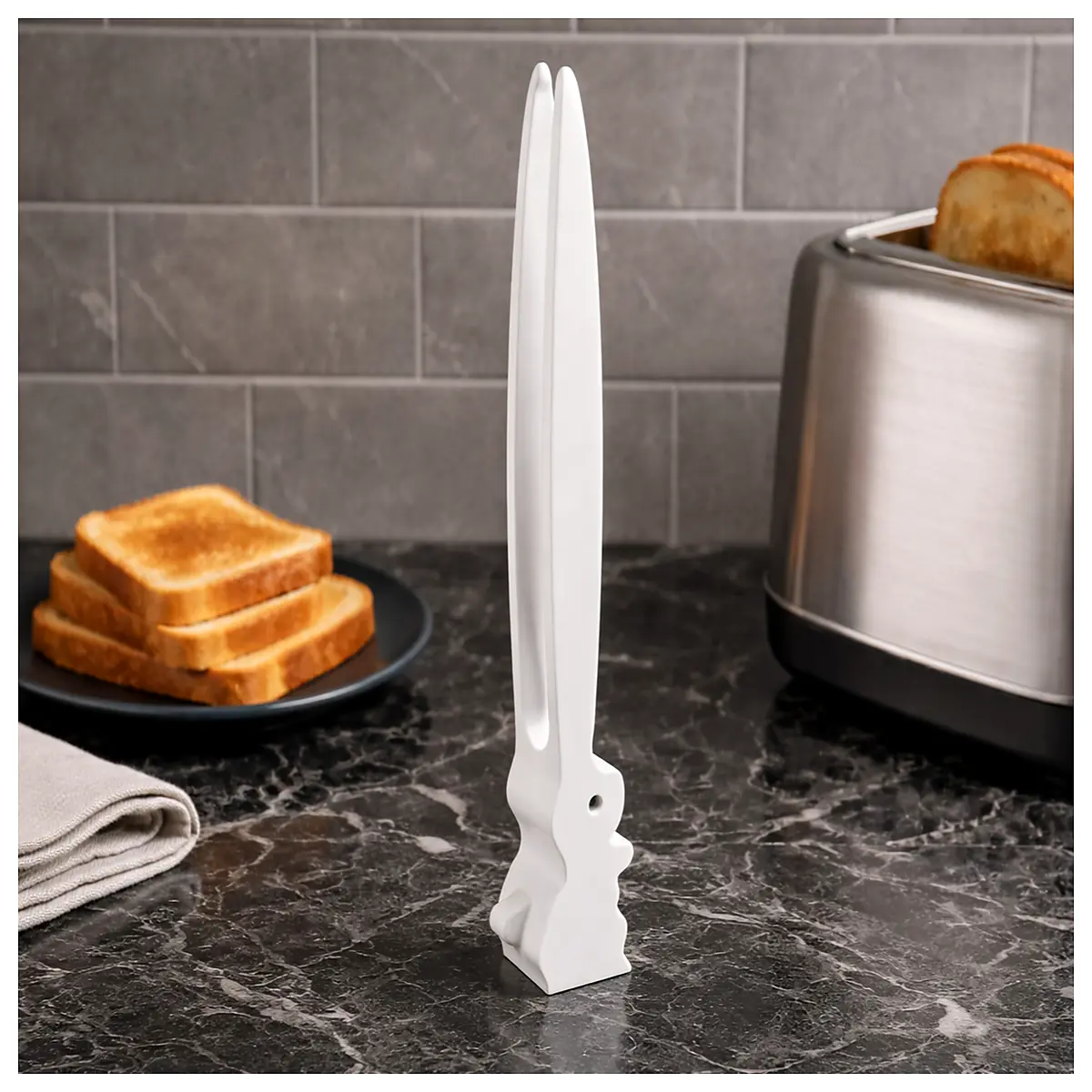 easter bunny shaped bread sandwich cutter stainless steel cookie press kitchen tool for kids breakfast