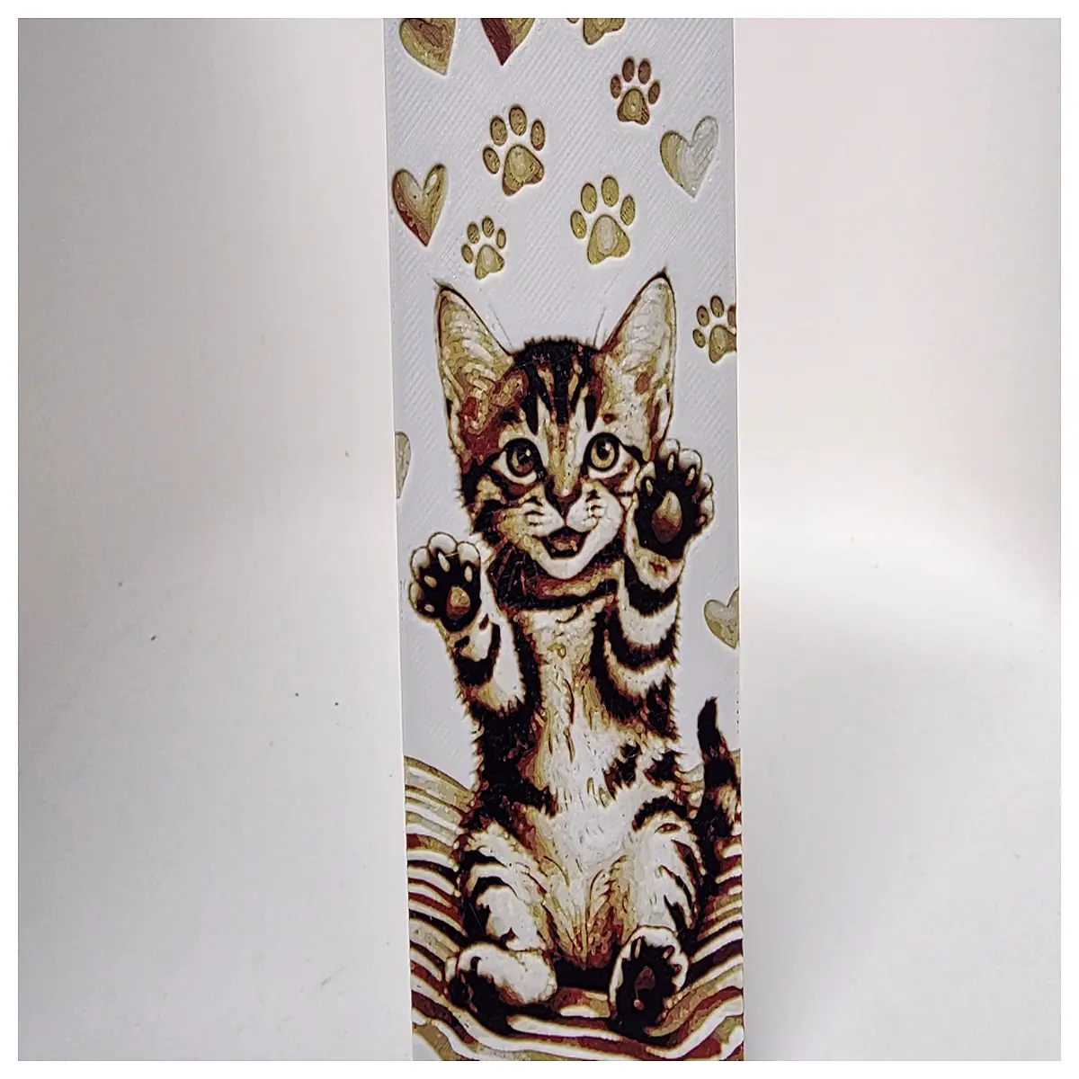 cute cat bookmark for reading gifts anime style ribbon marker kawaii animal page holder for books and journals