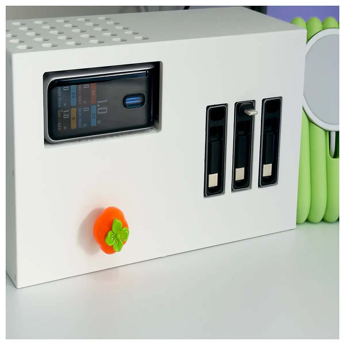 baseus 10 port charging station multi device hub fast charge usb c pd for laptop phone tablet travel power strip