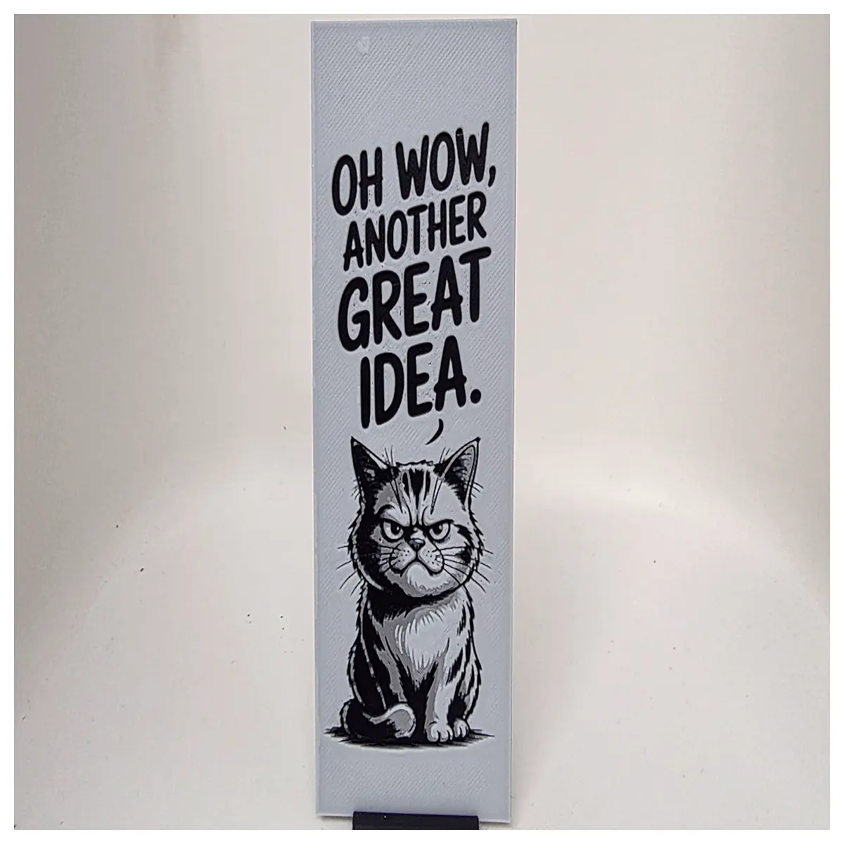cute cat bookmark for reading feline page marker book lovers
