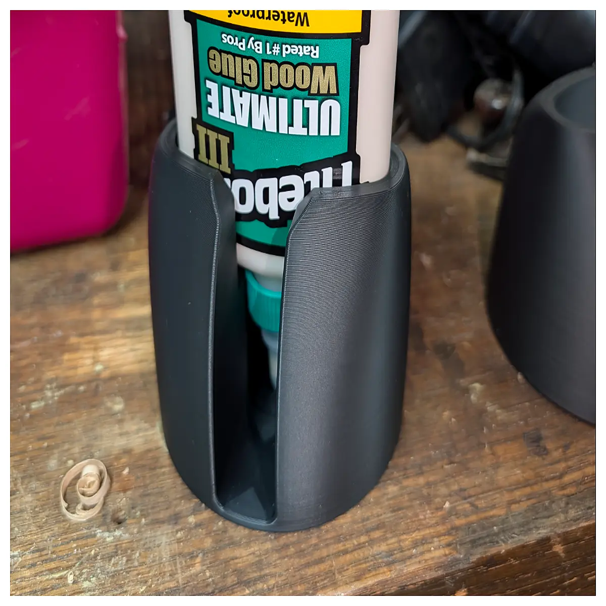 titebond wood glue bottle holder 8oz 237ml adhesive dispenser organizer for woodworking tools