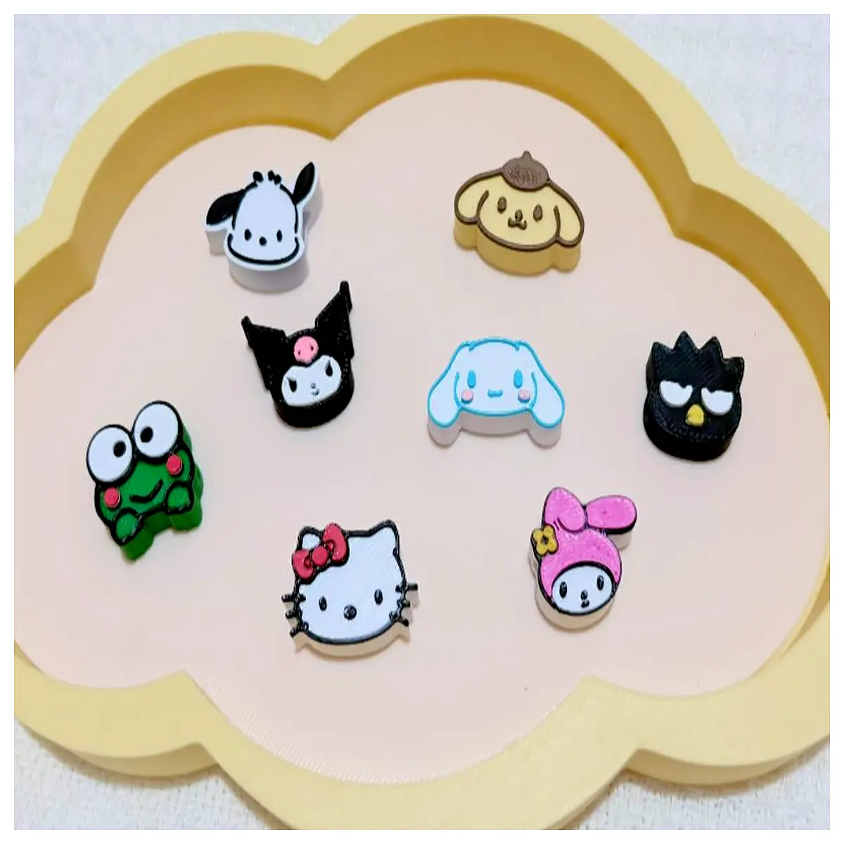 cute cartoon keychain plush doll bag charm pendant for girls kids gift