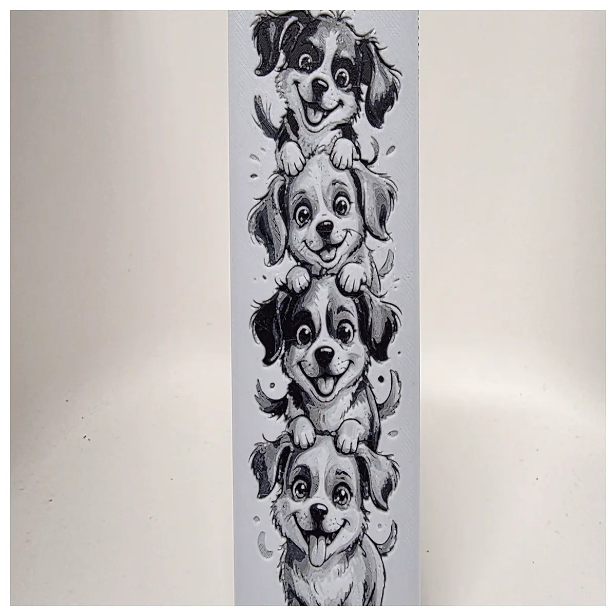 cute dog bookmark for readers pet lover gift idea funny animal page marker reading accessory