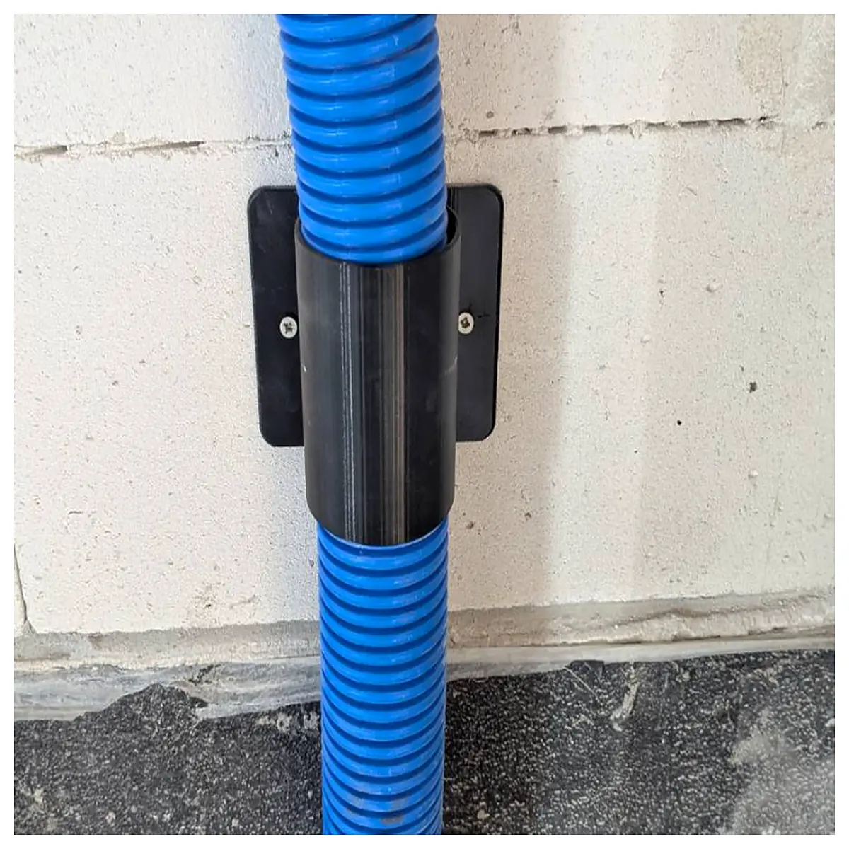 corrugated conduit support bracket 9075 flexible cable duct hanger clamp for hvac electrical wiring installation