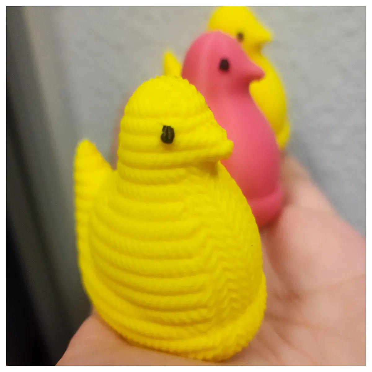 cute chick plush keychain knit texture baby chicken pendant for bag cute animal charm gift