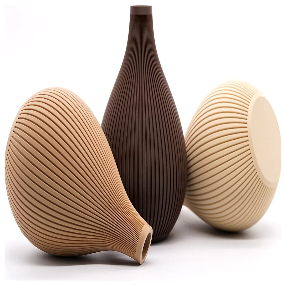 summer ribbed teardrop bud vase for fresh flowers home decor
