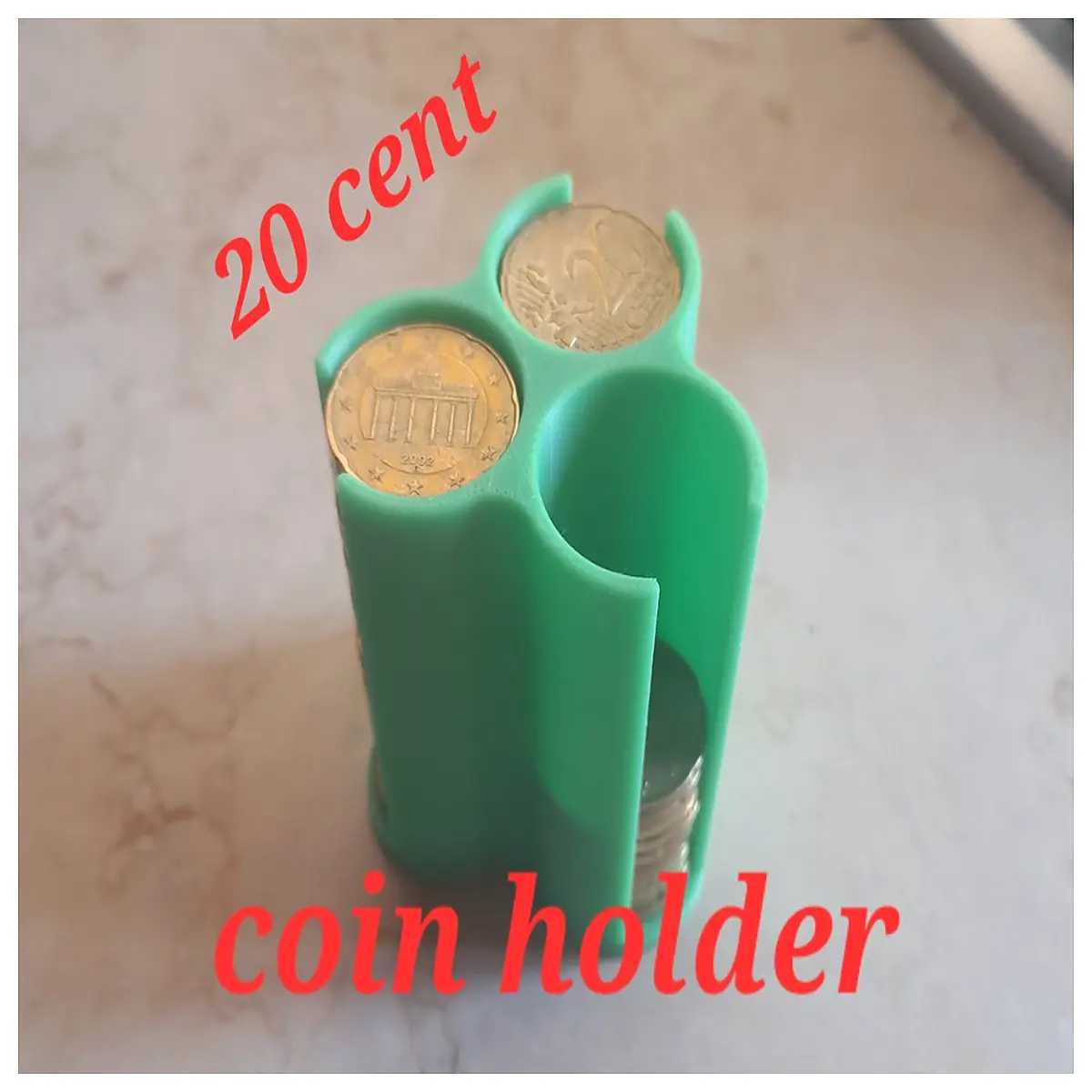 coin for 20 cent pieces acrylic coin holder organizer shelf
