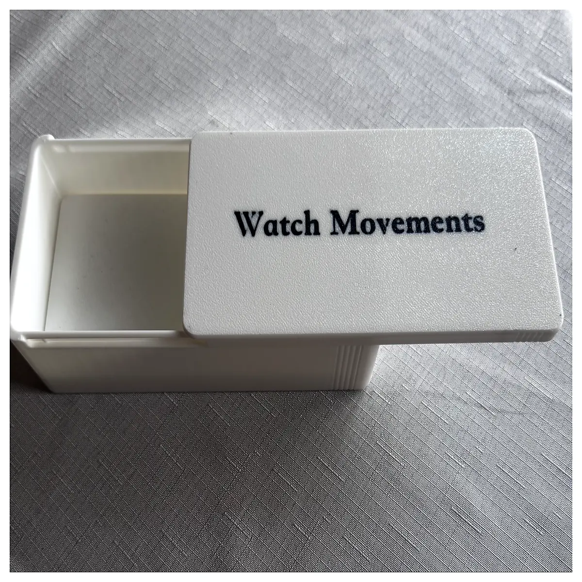 watch winder storage box organizer for movement parts tray case holder