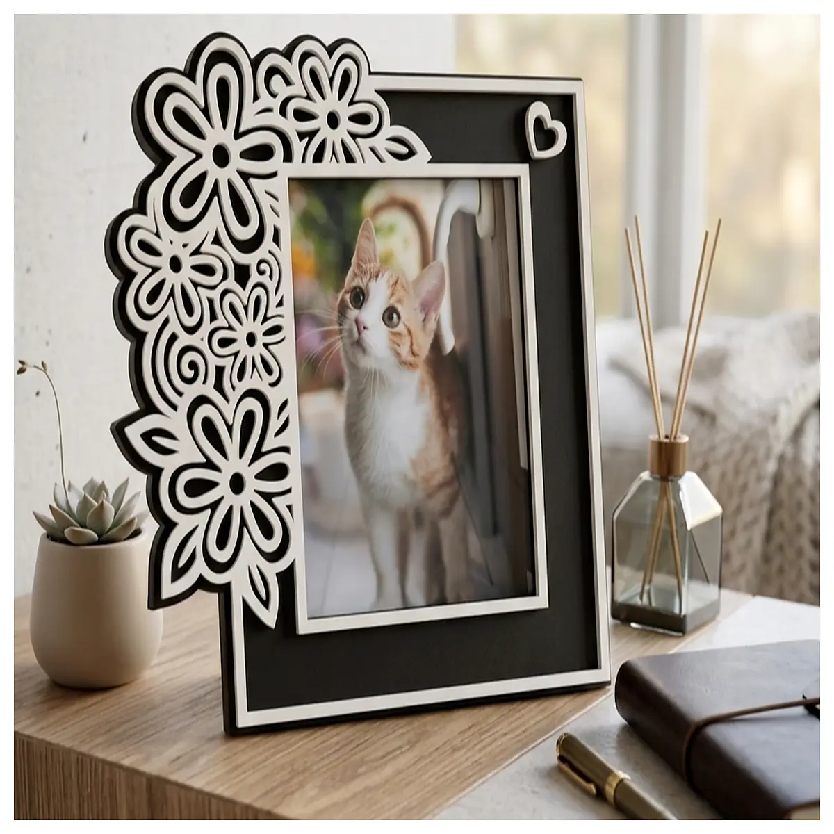dried flower shadow box frame with glass multi layer case for pressed botanicals rustic wedding guest book alternative vintage floral wall art hanging