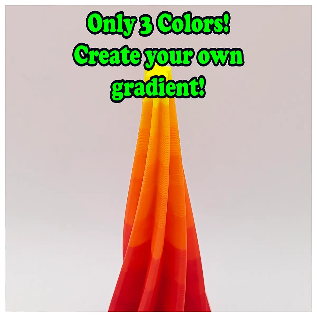 gradient tower set 3 colors mixed hues for home decor shelf styling