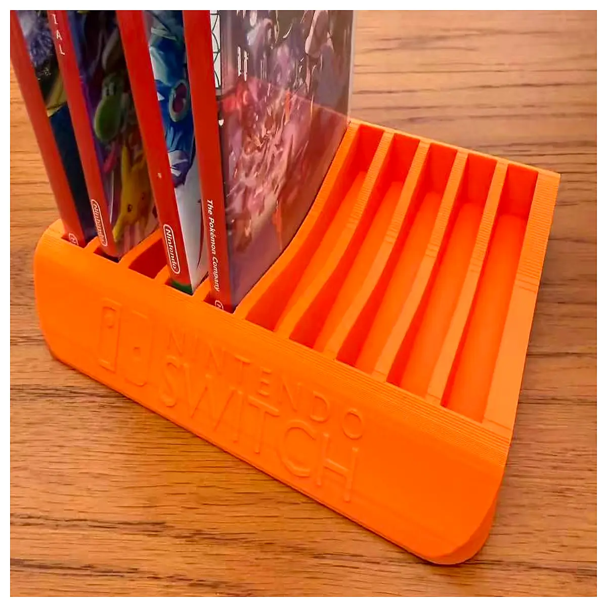 game card storage box organizer rack shelf for switch oled cartridge holder case