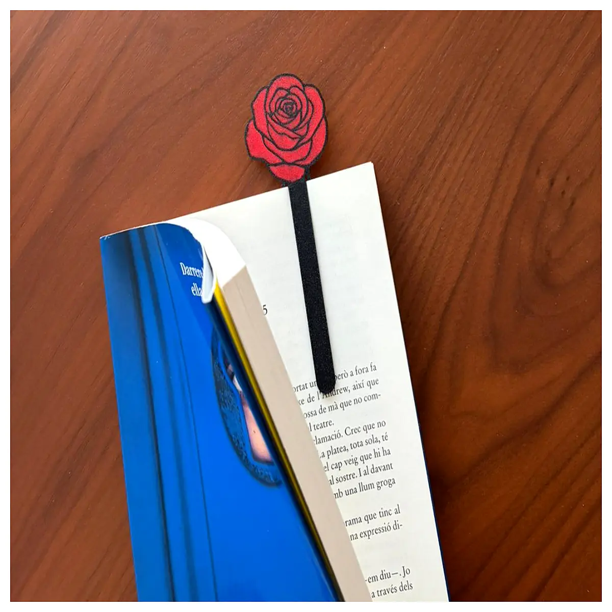 vintage rose gold metal bookmark for readers decorative flower page marker book lovers
