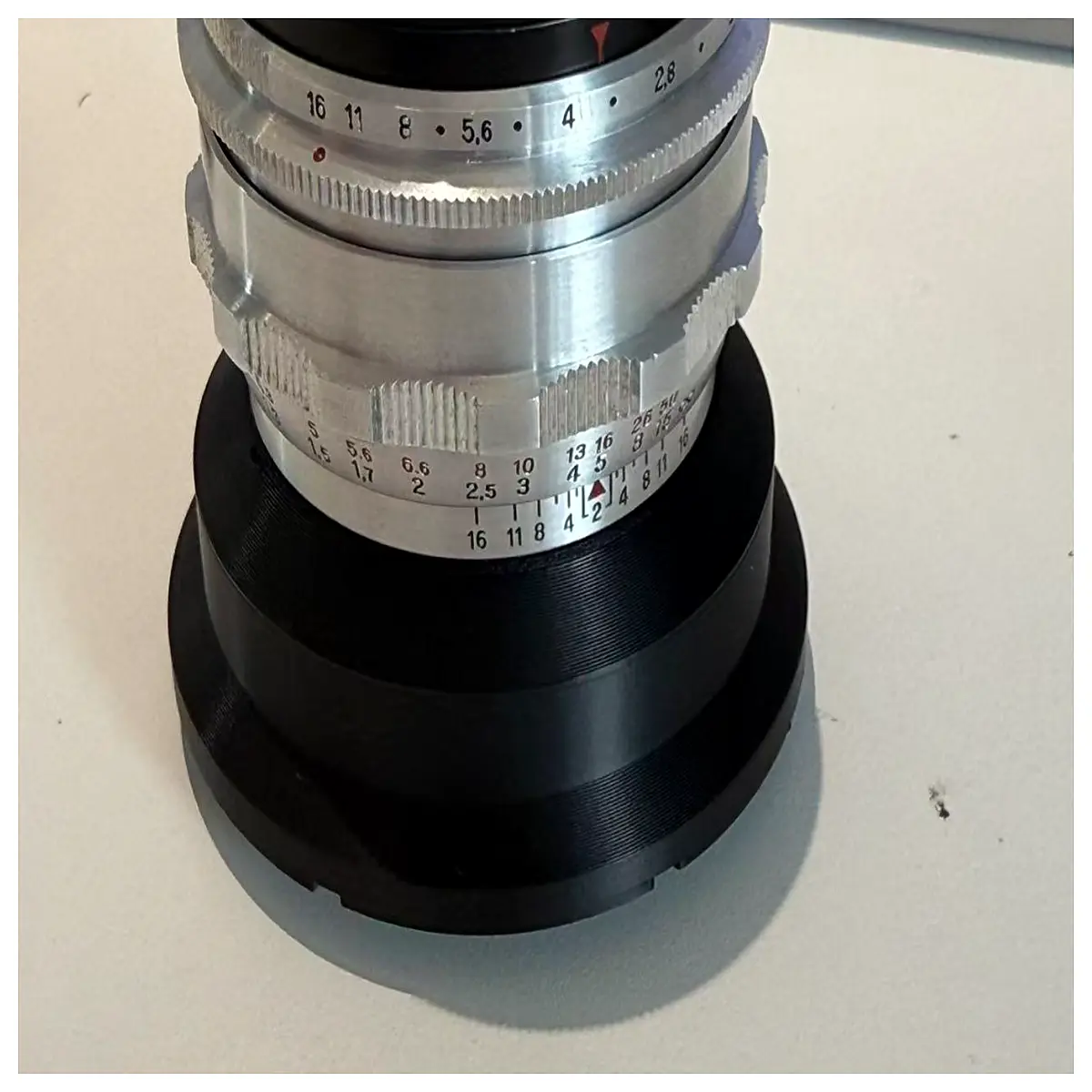 hasselblad xcd to m42 mount adapter ring with lens cap holder for vintage manual lenses
