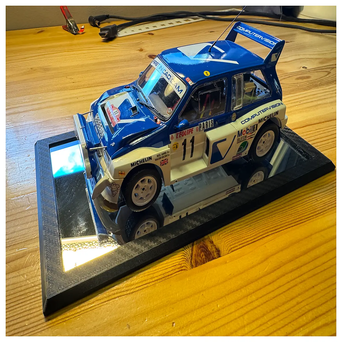 diecast car mirror base 1 24 scale accessories parts