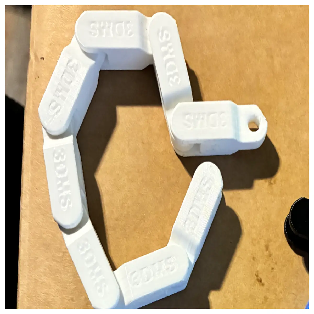 duty steel chain connector links for fencing and industrial security barriers