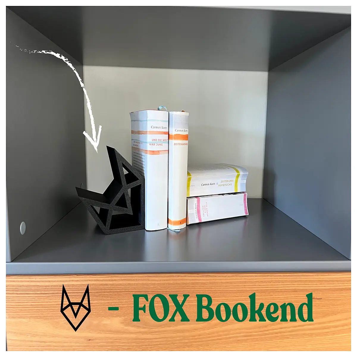 fox bookends for shelves cute animal desk organizers duty metal book holders whimsical library decor accessories