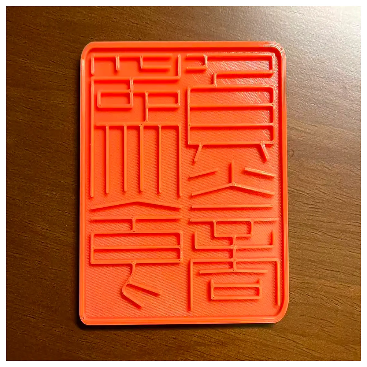 negative entropy seal stamp coaster artistic calligraphy writer zen desk organizer stone base for chopsticks or pens