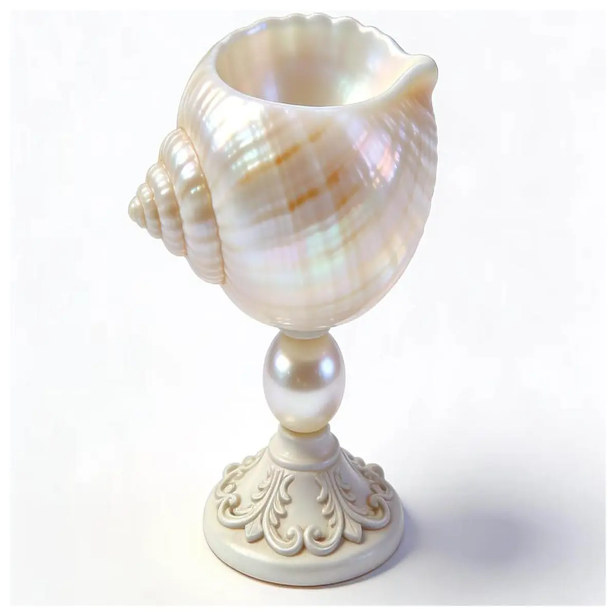 seashell cup holder organizer storage case for travel tumbler lid protection box