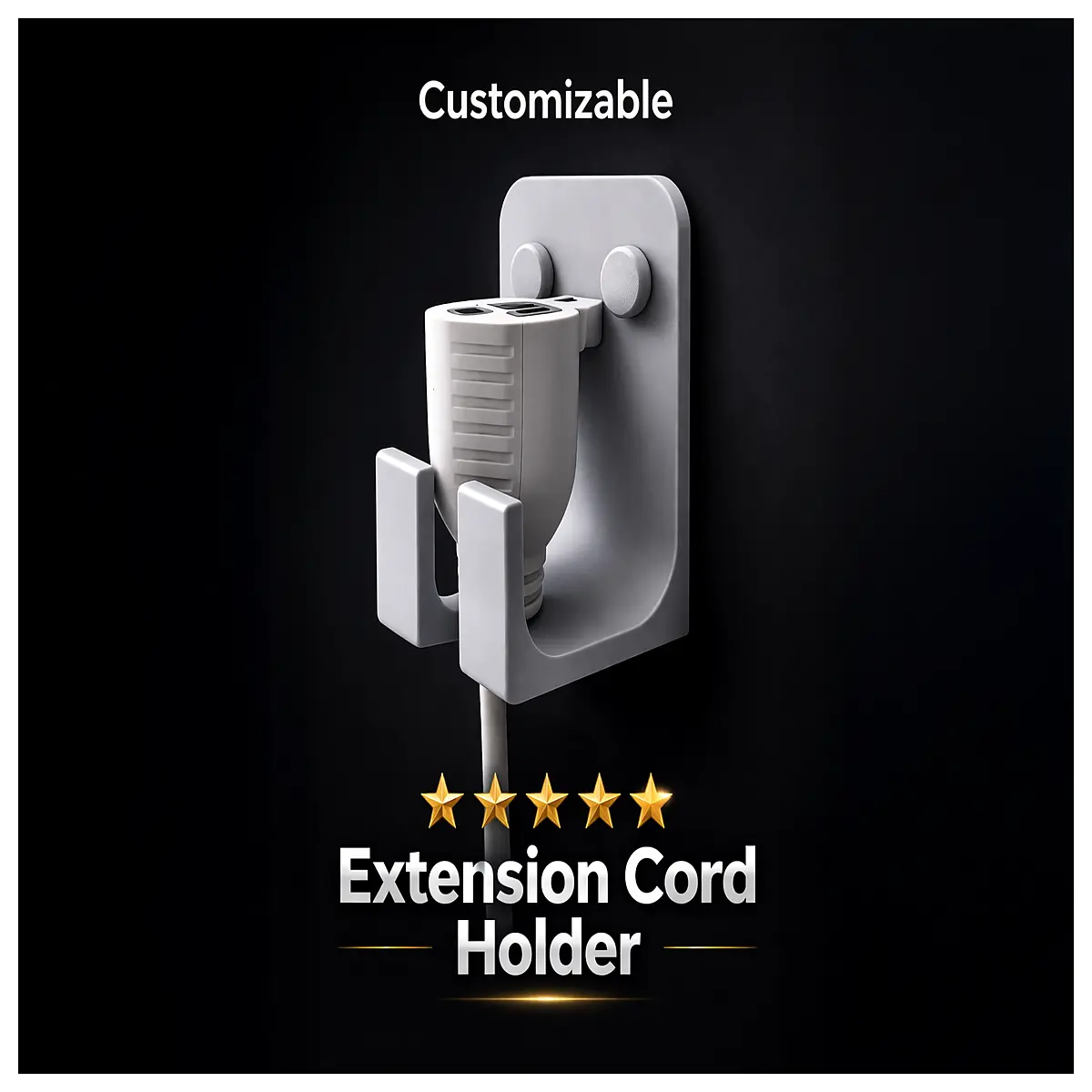 duty wall mounted cable hooks no support brackets high capacity wire organizer