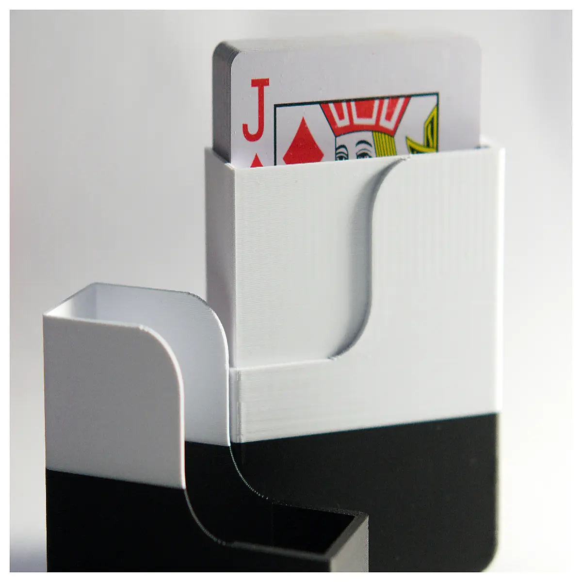 slim poker card box travel size magnetic closure mini deck holder protective case for cards