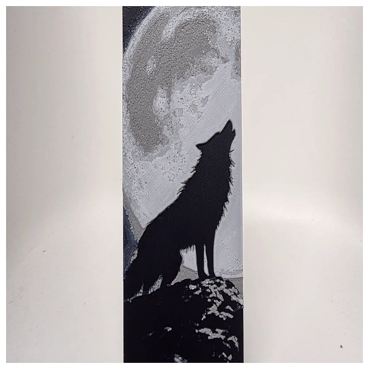 metal wolf bookmark for reading literary gift ideas animal lover stationery durable metal page marker with tassel