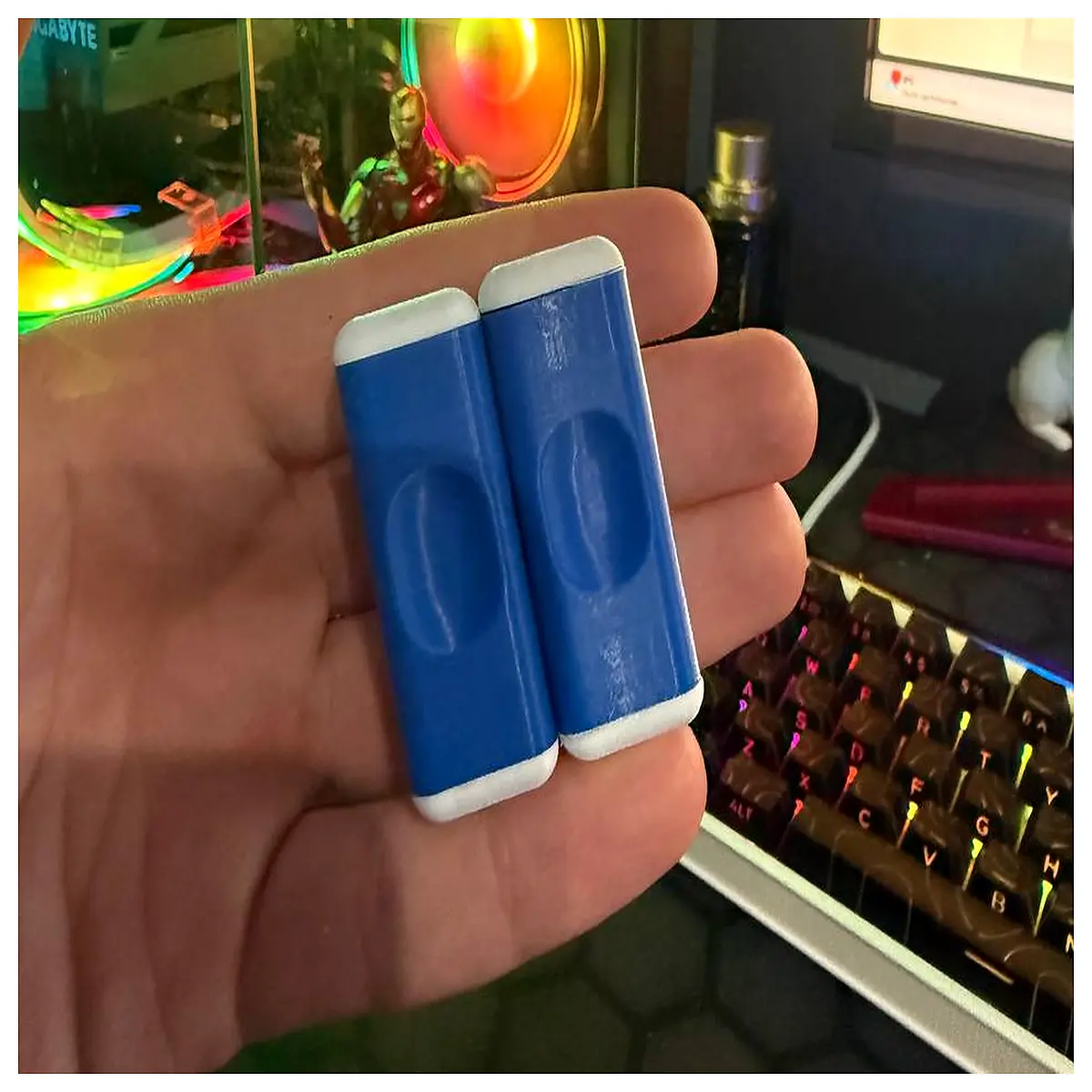 magnetic fidget cube v2 stress relief toy for adults anxiety reduction pocket sized sensory gadget