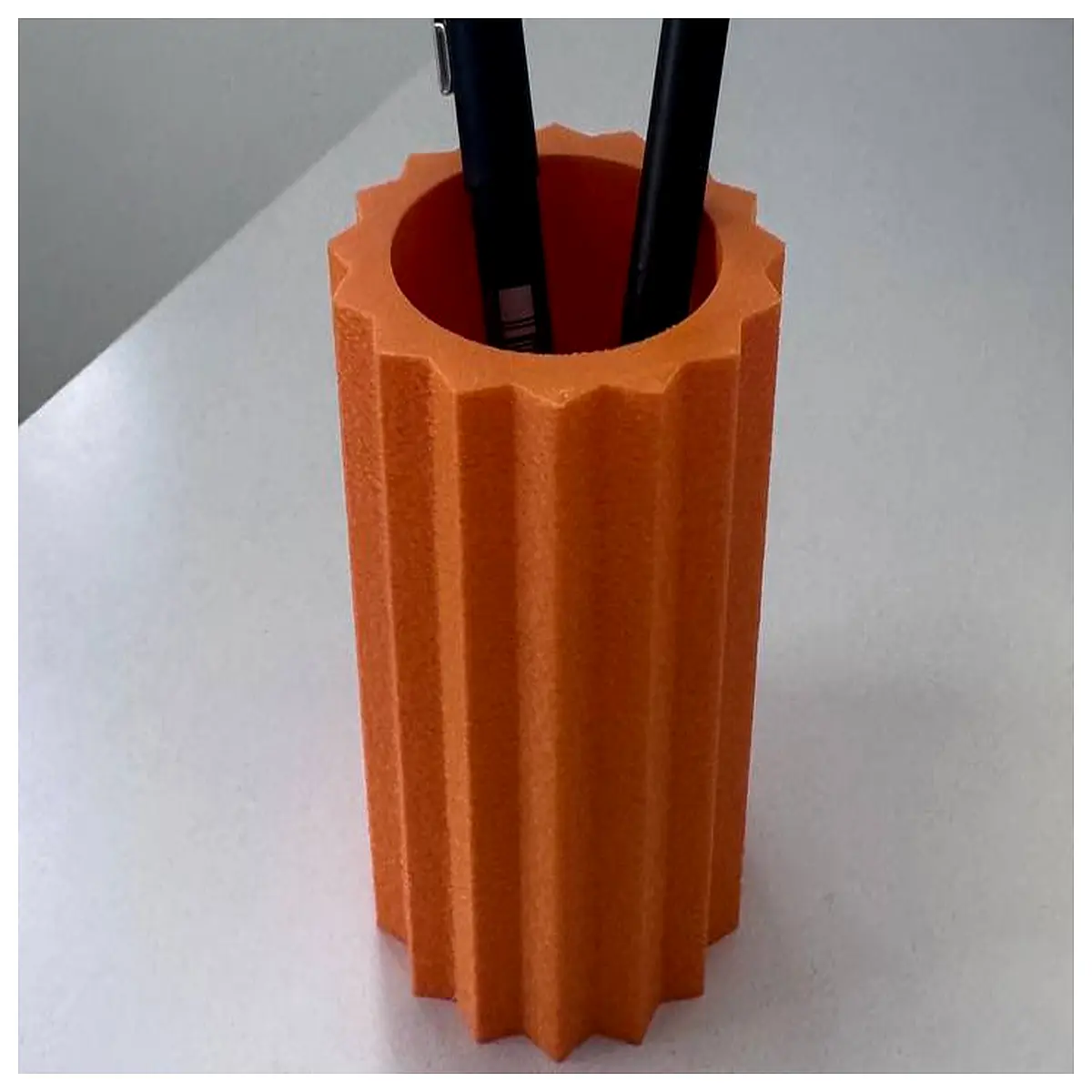 cute pencil cup holder for desk large capacity pen jar organizer clear acrylic makeup brush container storage box