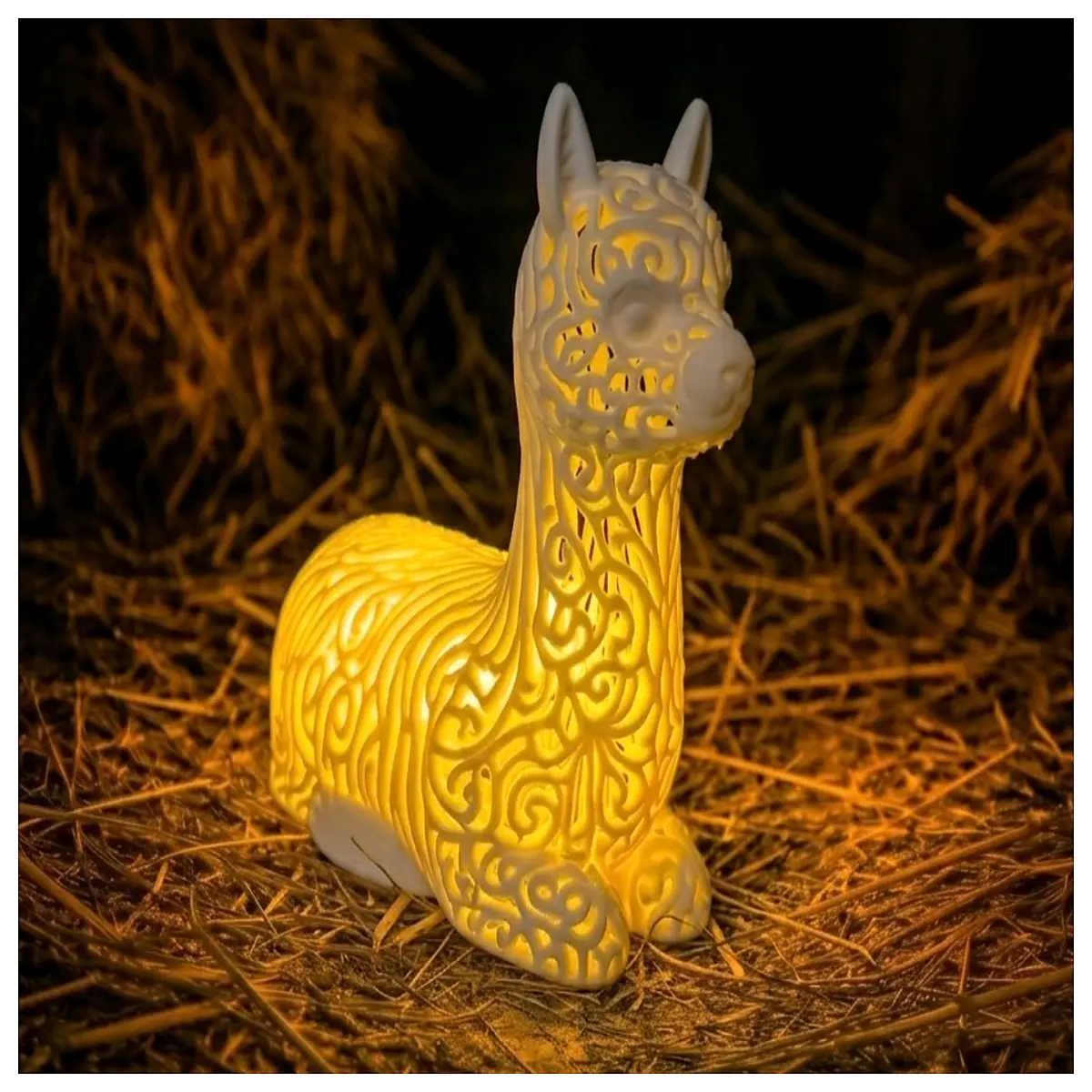 cute alpaca plushie toy soft stuffed animal for kids gift